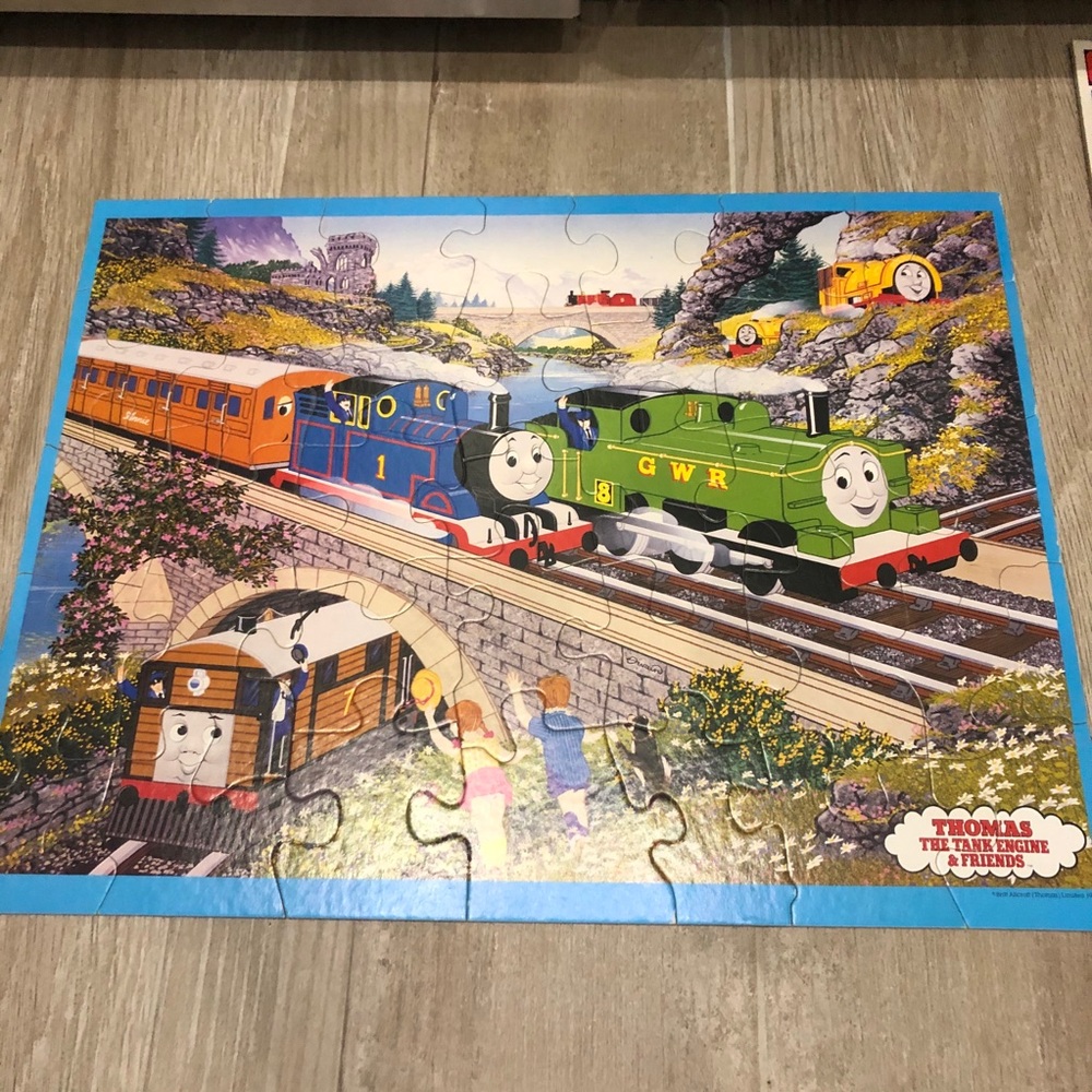 Vintage Thomas The Tank Puzzle
